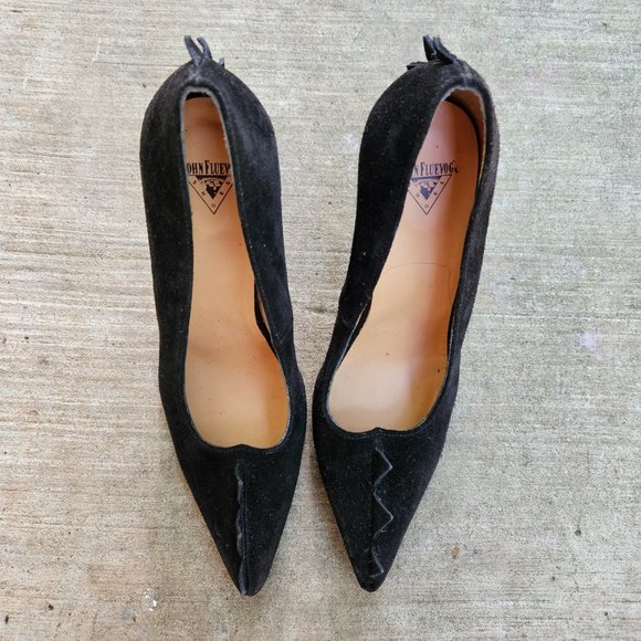 John Fluevog Neptune Queen of the Skies Dragon Heels 10.5 - Picture 3 of 5